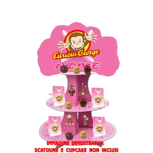 George Alzatina Scenografica per Compleanno Rosa