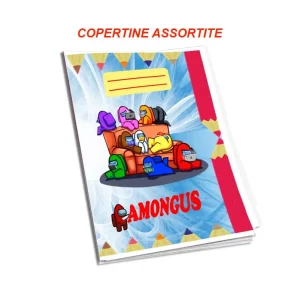 Quaderno Amongus maxi Formato A4 (21Cm X 29,7Cm) Per Elementari E Medie