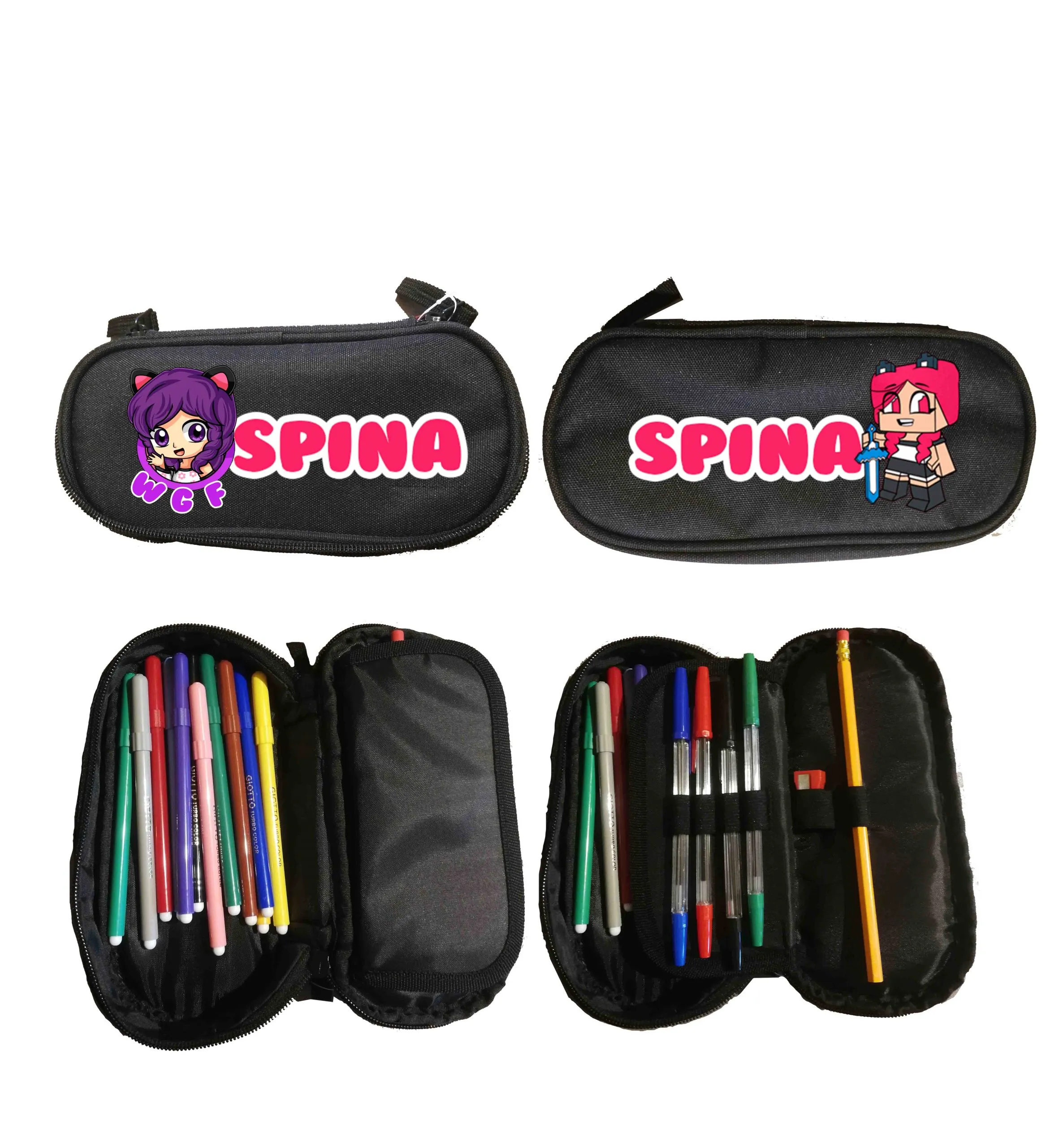 Anna WGF Astuccio Ovale Organizzato Completo