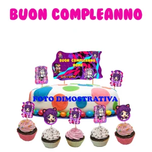 Anna WGF Decorazioni per Torta Compleanno