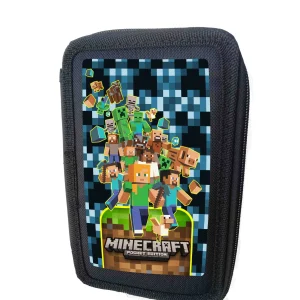 Astuccio scuola Minecraft  Astuccio scuola 3 zip