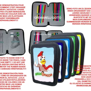 Astuccio Scuola 3 zip Bellafaccia and friends 1907