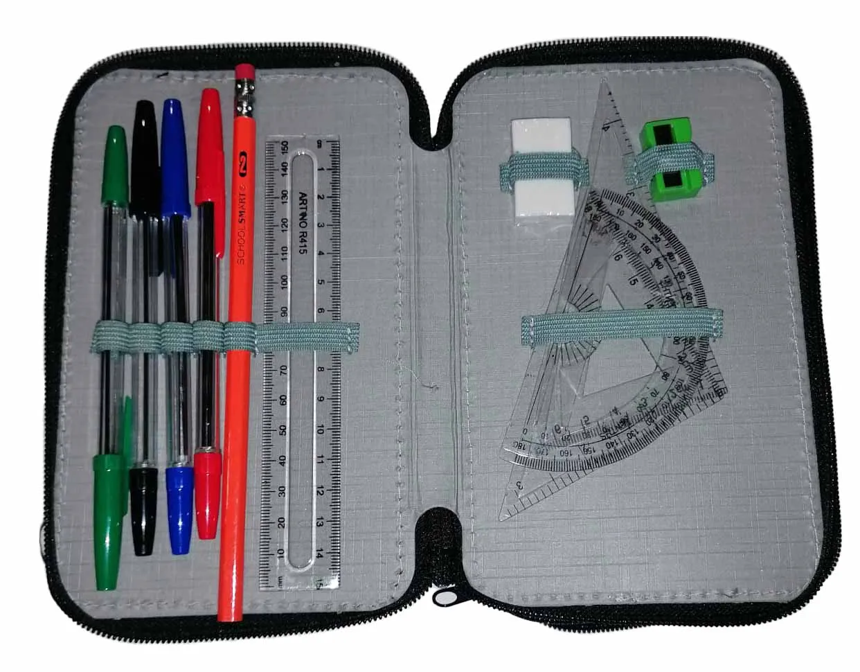 Brawl and friends Astuccio Scuola 3 zip colore casuale - immagine 5