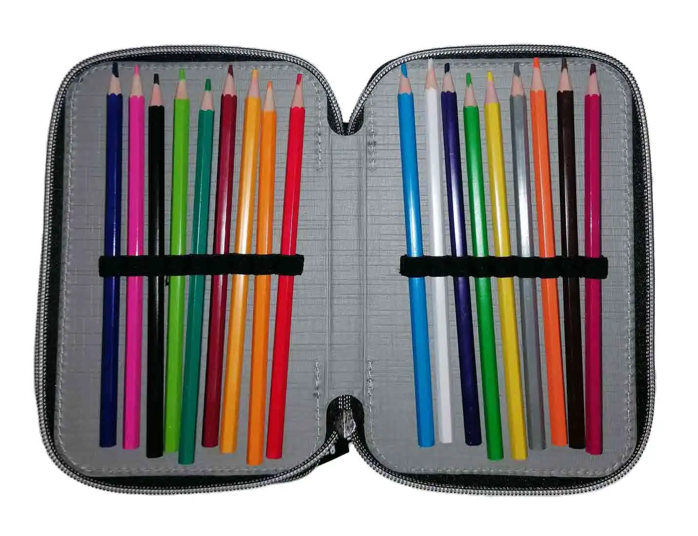 Astuccio Scuola Lupin and friends portacolori 3 cerniere zip - immagine 4