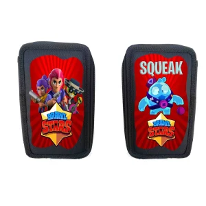 Brawl Stars Squek Astuccio 3 cerniere zip EC