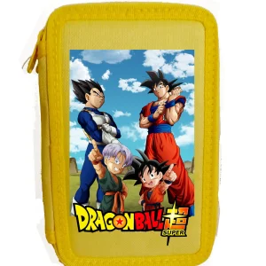 Dragonball Z Astuccio Tre Zip Completo