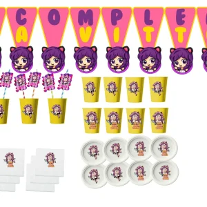 Anna WGF kit Festa Compleanno per 8 persone o piu persone