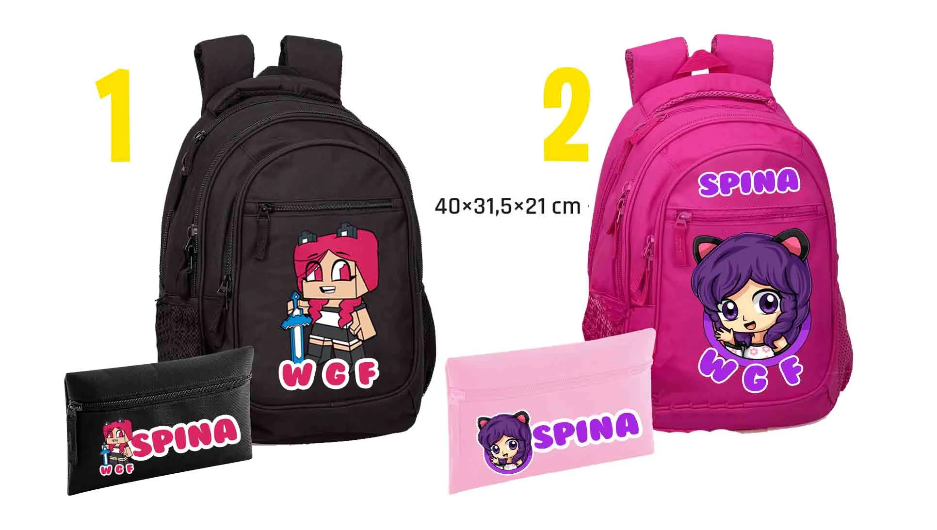 Anna Wgf Lyon zaino scuola