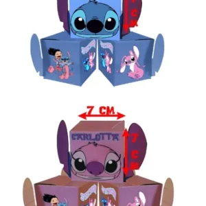 Stitch scatole da party per Regalini Festa Scatola di Caramelle per Feste,Compleanno,Bomboniere ,Tema Personalizzabile!!! Festa di Compleanno Bambini