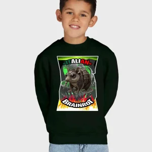 Brainrot Tralalero Felpa Pesante Invernale