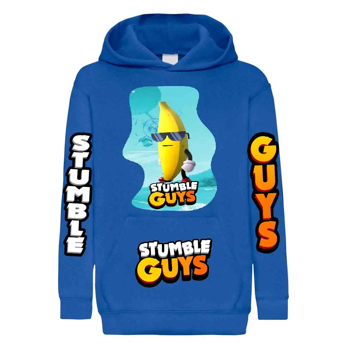 Stumble Guys Bananito Felpa IT Blr - immagine 2