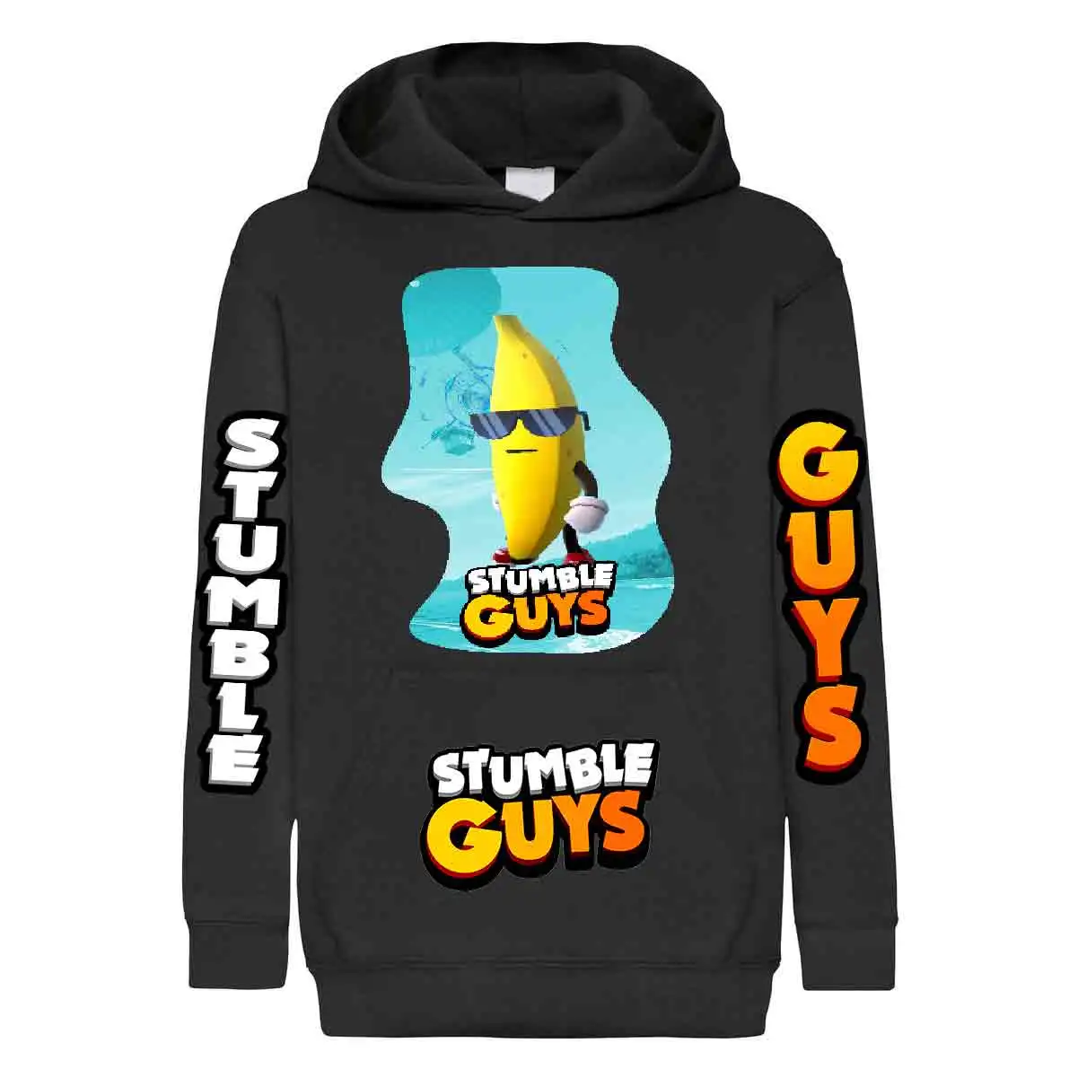 Stumble Guys Bananito Felpa IT Blr - immagine 5