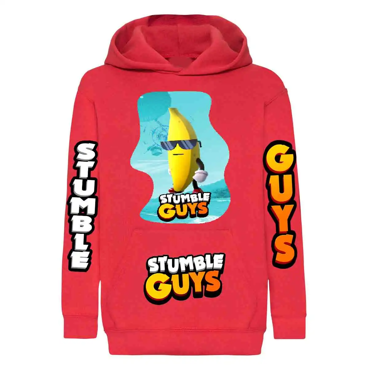 Stumble Guys Bananito Felpa IT Blr - immagine 3