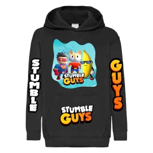 Stumble Guys Bananito Superguy Meow  Felpa IT