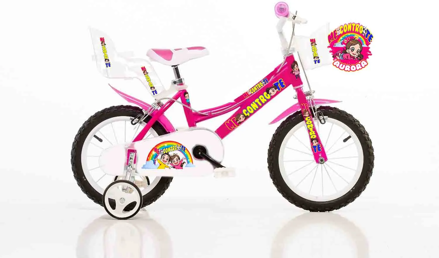 Bicicletta Me Contro Sofia And Friends Bici per Bambina 4/7 Anni