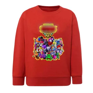 Felpa Brawl Stars senza cappuccio