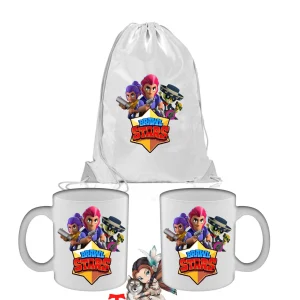 Brawl Stars Tazza Colazione e Sacca