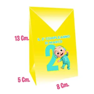 Cocomelons and friends Scatola da party per Regalini Festa