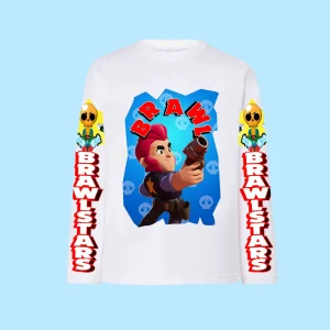 Brawl Colt T shirt Cotone 100% manica lunga 0539