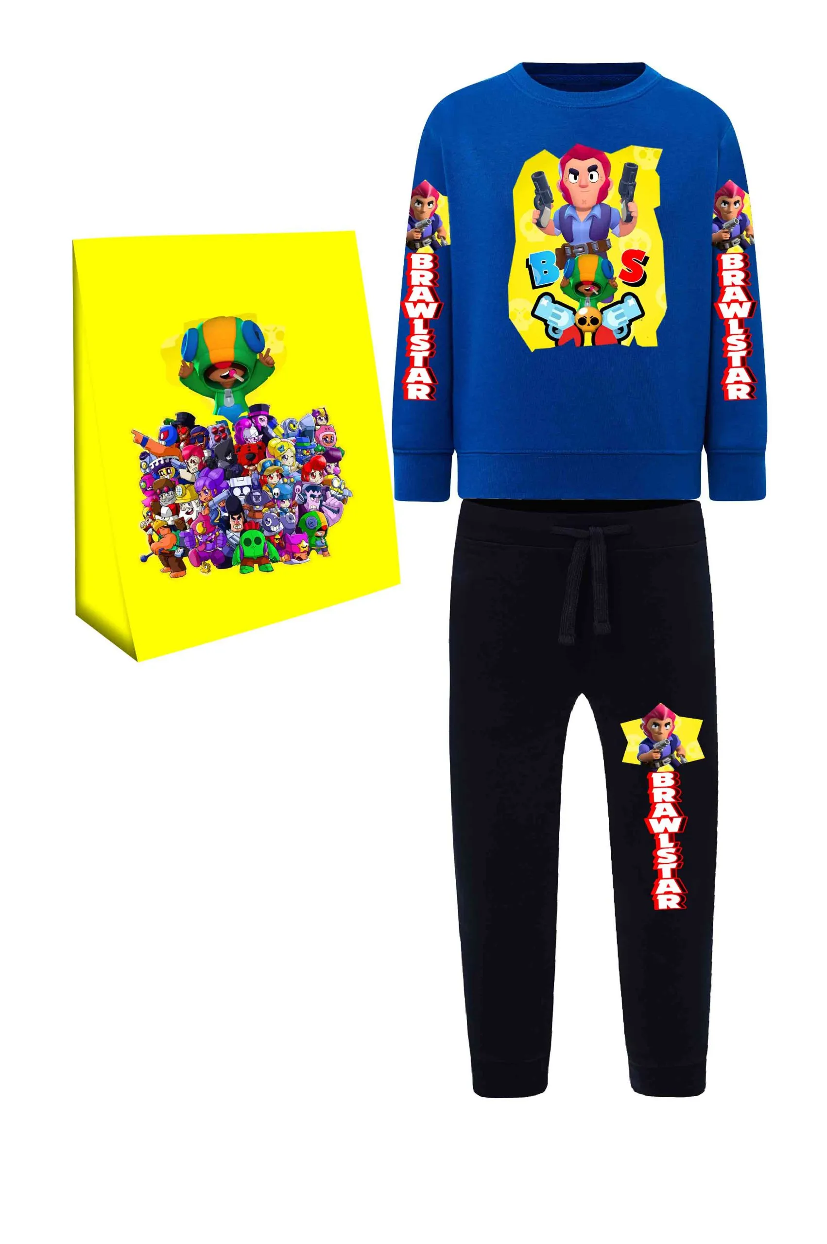 Tuta Brawl Colt and friends Sgarzata oppure Felpata Confezione regalo a scelta