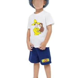 George Completino T-shirt B e pantaloncino