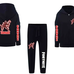 Carnage Fortnite Tuta Con Zip