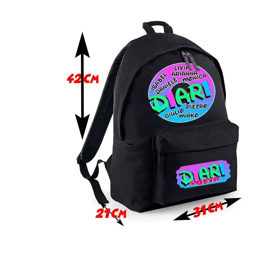 Diari-o and friends Zaino Scuola BIG