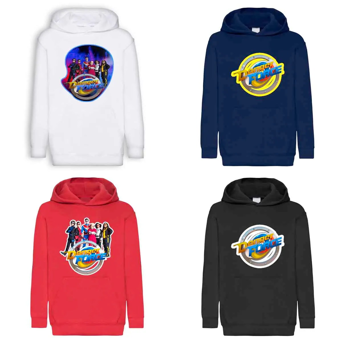 Danger Force Felpa Con Cappuccio - immagine 2