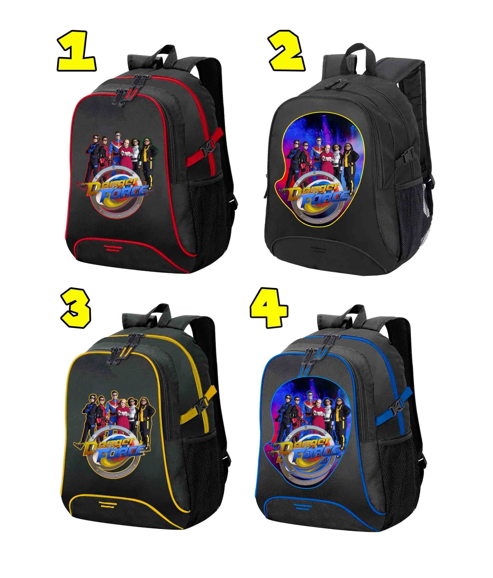 Danger Force Mochila Escolar ES