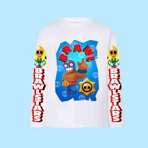 Brawl Elprimo T shirt Cotone 100% manica lunga 0549