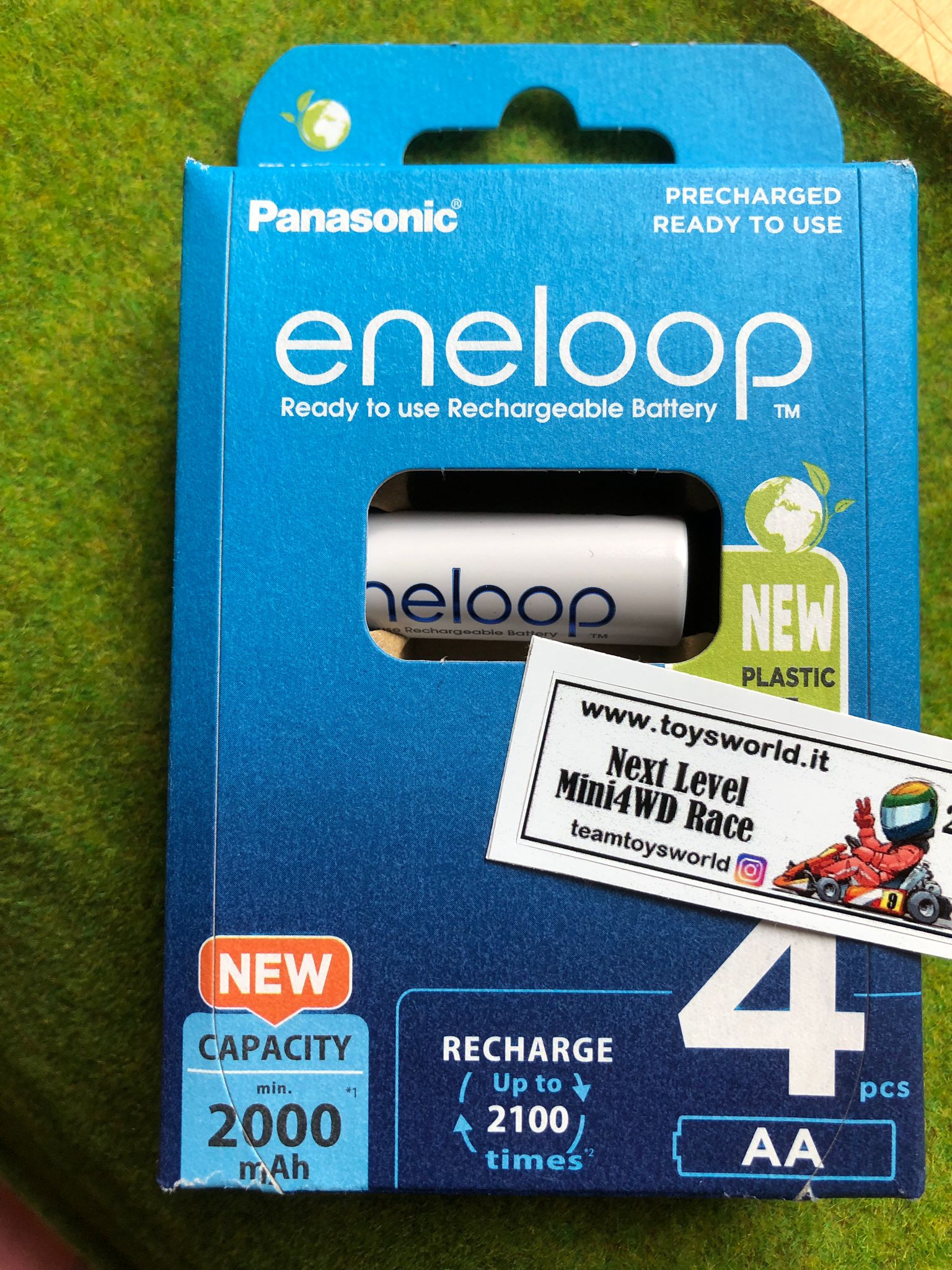 Pile eneloop 2000 – 4 pezzi