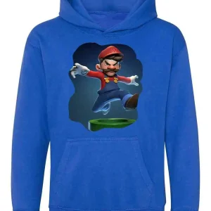 Super Mario  Felpa con cappuccio