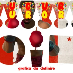 Creed and friends Kit anniversaire enfant personnalisé personnage au choix