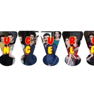 Mare fuori and Friends Compleanno Personalizzabile Festone