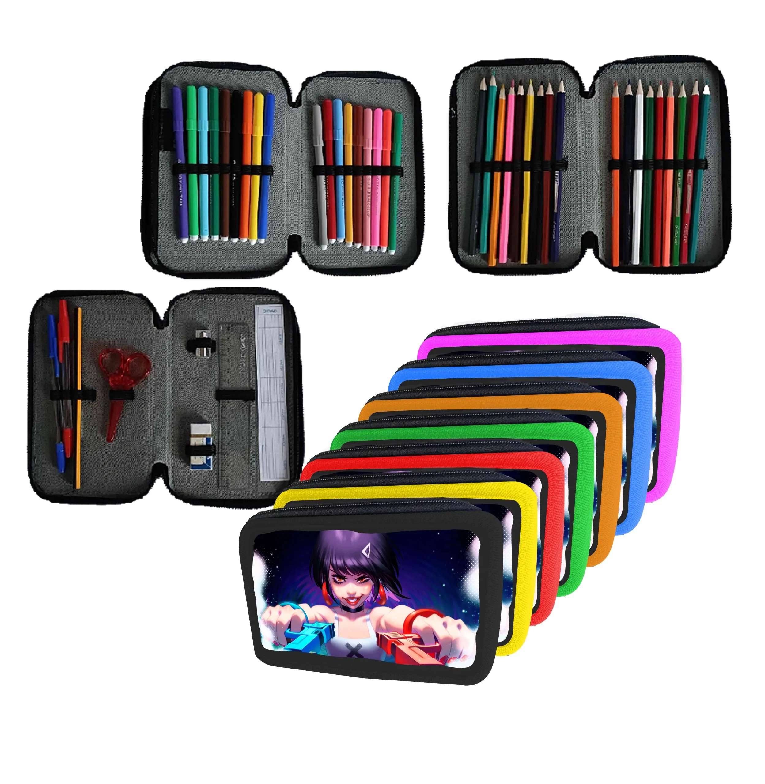 Astuccio scuola FORTNITE Completo 3 zip