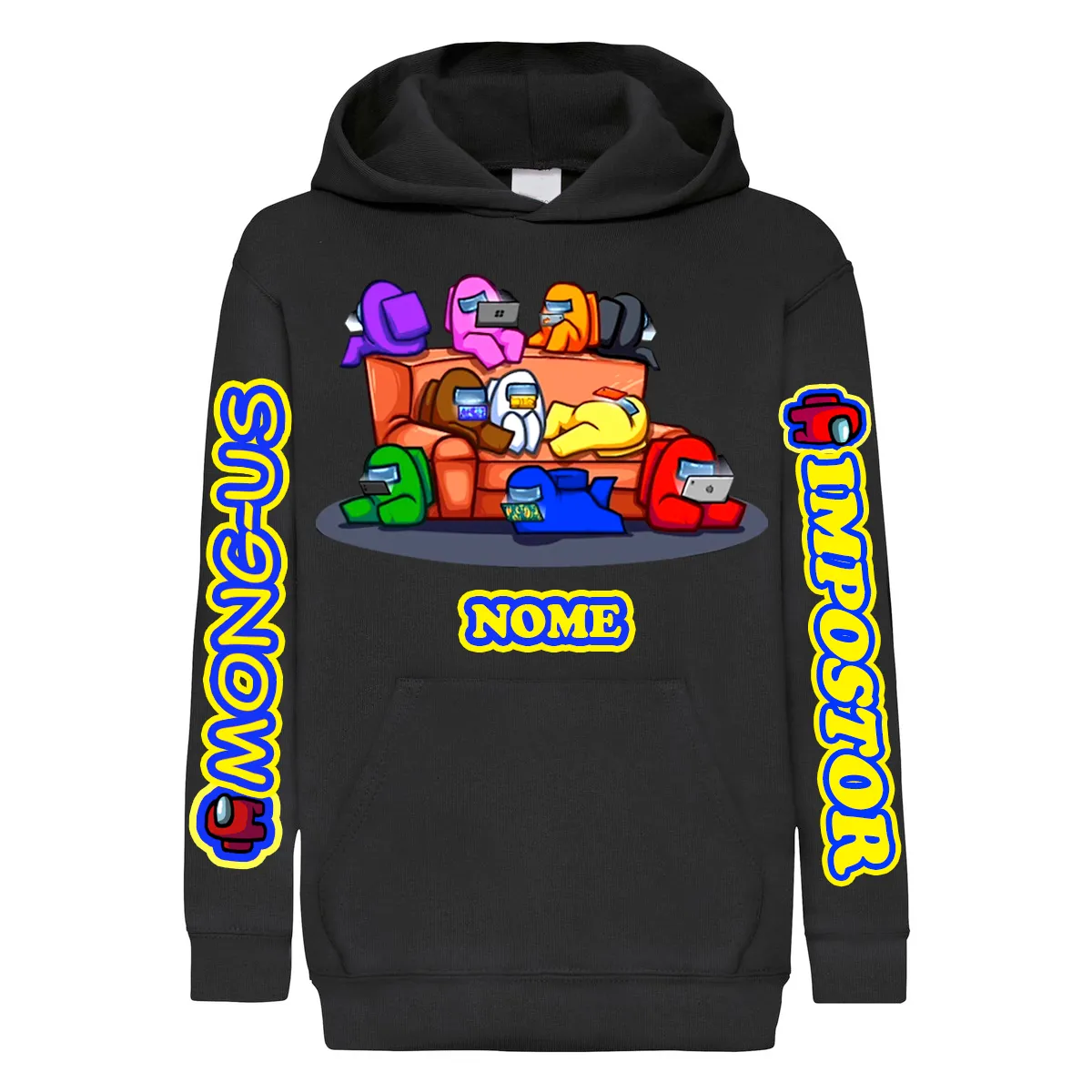 Among-us Felpa Hoody con cappuccio - immagine 4