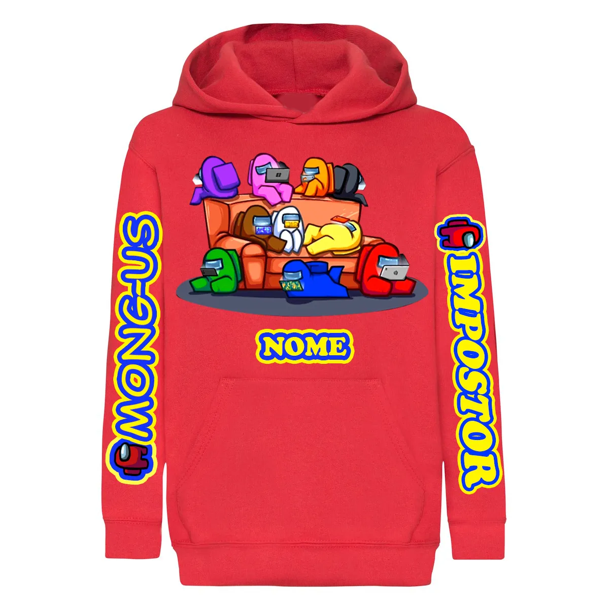 Among-us Felpa Hoody con cappuccio - immagine 6