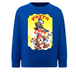 Yatta and friends Felpa senza cappuccio IT LH