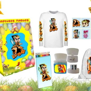 Lyon et ses amis cadeau de Joyeuses Pâques