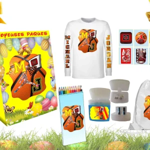 Jordan et ses amis cadeau de Joyeuses Pâques