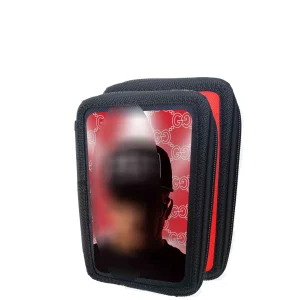 Astuccio scuola 3 zip I p’ me, tu p’ te Scuola portacolori 3 zip