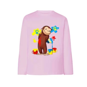 George T shirt Cotone 100% manica lunga 1421