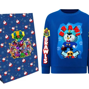 Felpa Brawl Stars senza cappuccio 1335