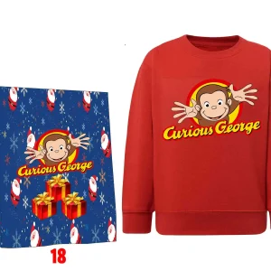 George and friends Felpa senza cappuccio IT