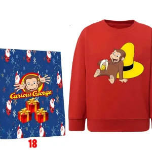 George and friends Felpa senza cappuccio IT