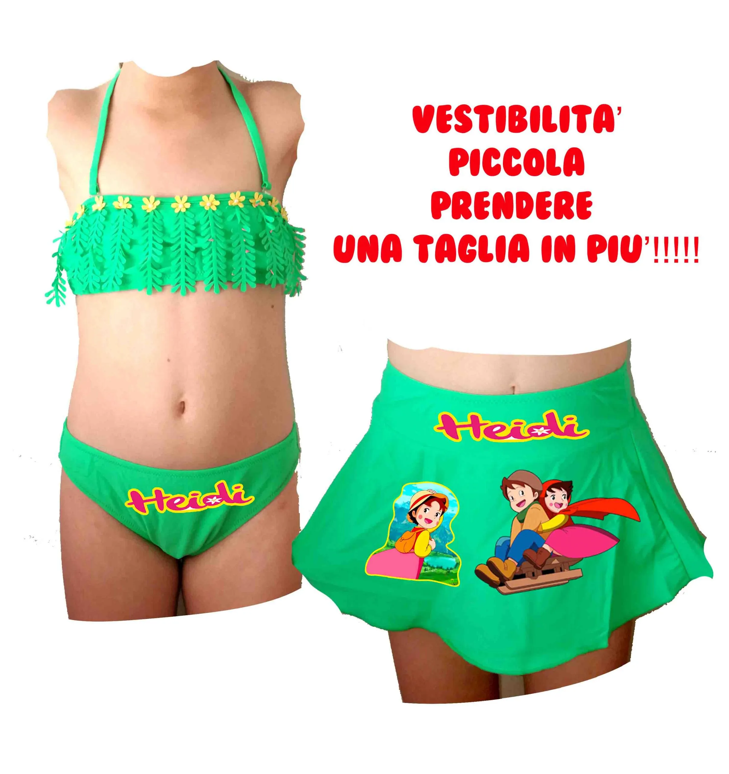 COSTUME Heidi Bikini Bimba - immagine 2