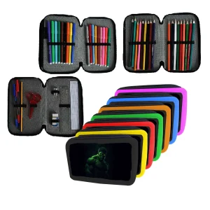 Astuccio scuola HULK Completo 3 zip