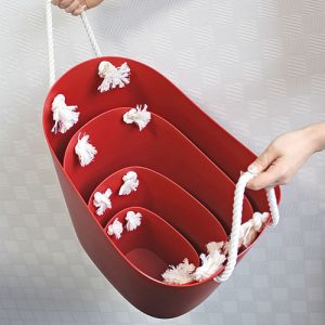 Cestino Balcolore Rosso