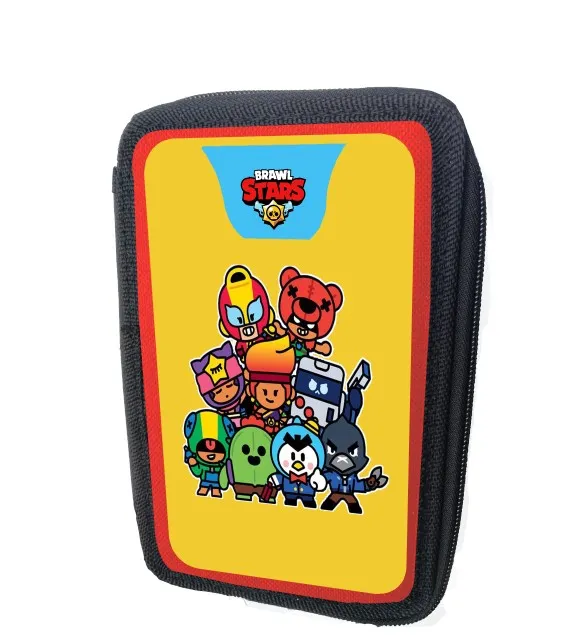 Astuccio scuola 3 zip Brawl Scuola portacolori 3 zip VUOTO!!!!!