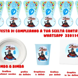 Zorro and friends Festa Compleanno